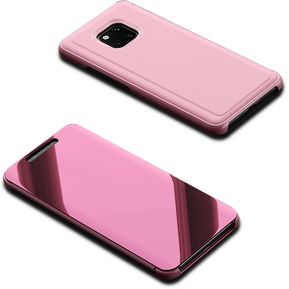 Funda De Chapado Espejo Para Huawei Mate 20 Pro 6.39"-Rosa