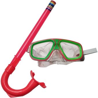 kit natacion snorkel y gafas de buceo para niños mascara GENERICO