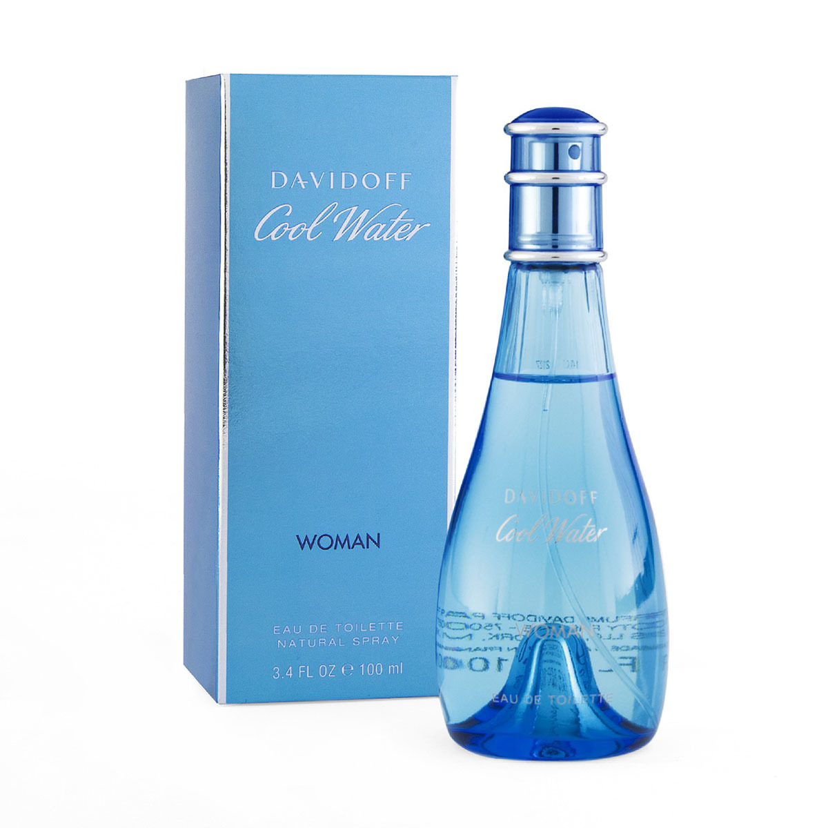 Perfume Cool Water para Mujer de Davidoff edt 100mL Original
