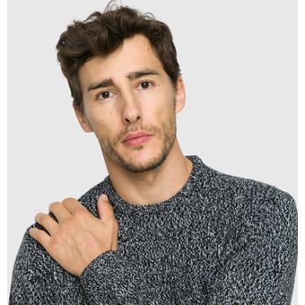 Sweater Hombre Newport-Negro 