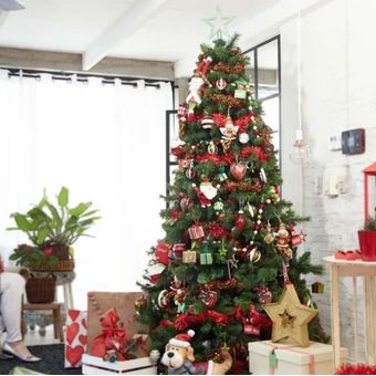 Arbol de Navidad Grande Arboles Papa Noel Santa Claus | Linio Colombia -  GE063HL0QKL47LCO