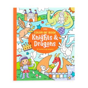 Ooly cuaderno para iluminar caballeros y dragones 118-220
