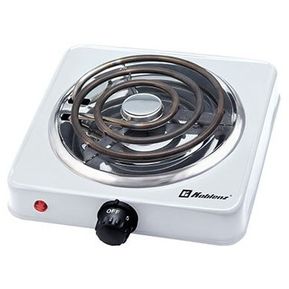 Parrilla Electrica Super Flama 1 Quemador 1R-T-B Blanca