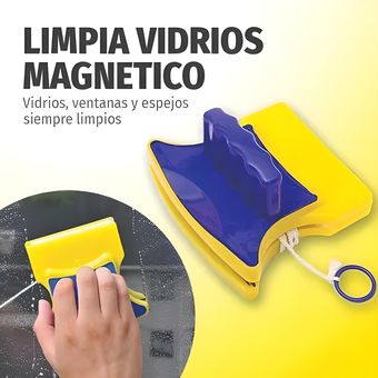 GENERICO Limpiador De Ventanas Y Vidrios Magnetico Doble