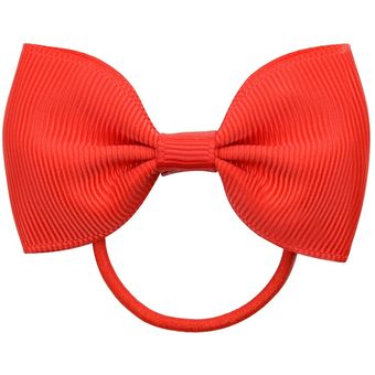 accesorios para el cabello 023 Diadema lisa de arcoíris para niñas coletero 1 pieza cuerda elástica hecha a mano 