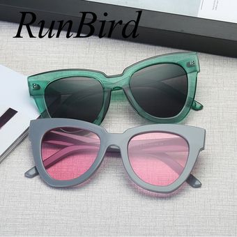 RunBird-gafas sol estilo ojo gato mujers 