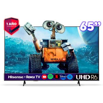 TV Inteligente Hisense 65R6E4 de 65 Pulgadas 4K UHD con Roku