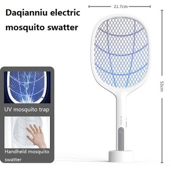 matamoscas eléctrico recarga Matamosquitos eléctrico con lámpara UV 
