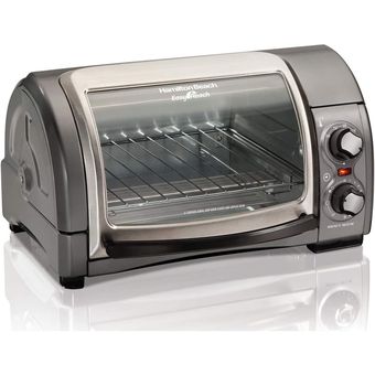 Horno tostador de Hamilton Beach., Horno tostador, Negro