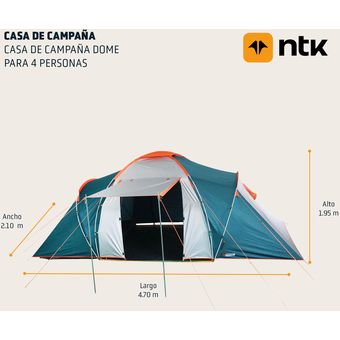 Explore el exterior con carpas inflables para camping