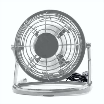 Ventilador Usb Portátil, Ajustable Ligero Silencioso, Negro