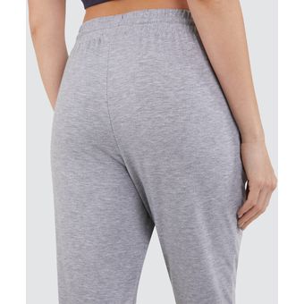 Jogger Mujer Ostu Gris Algodón 40070331-1258