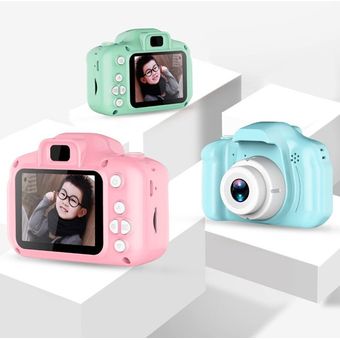 juguetes de cámara para niños pantalla HD de 2,0 pulgadas cámara de vídeo de proyección de 1080P Mini cámara Digital para niños 2 megapíxeles 