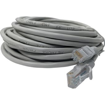 Cable Utp Cat 6 Gigabit Red Internet Ponchado X 15 Metros