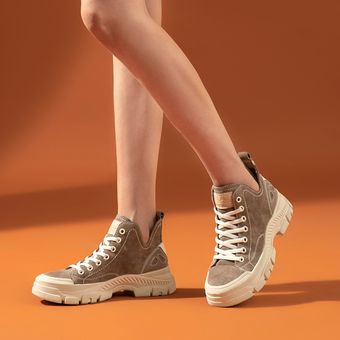 BeauToday-zapatillas de deporte informales para mujer zapatos plano 