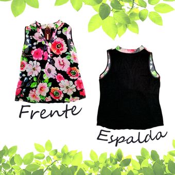 Ropa dama flores hot sale