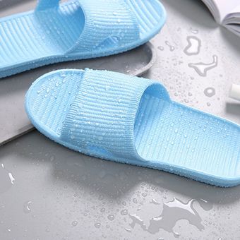 Zapatillas de hombre de los hombres unisex para mujer Baño resistente a prueba de planos zapatillas de playa interior 