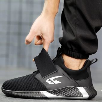 XPUHGM-zapatillas de trabajo de seguridad para hombre calzado liger 