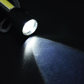 Portátil T6 COB LED Tactical USB Recargable Zoom Linterna Antorcha Luz 