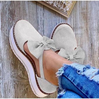 mocasines con plataforma de Zapatos planos sin cordones para mujer 