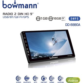 Radio Android Pantalla Tactil 2 Din Wifi Gps Bowman Dd-7100a