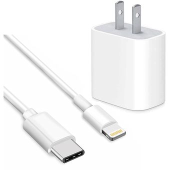 Gadaleh Store - Cargador Apple iPhone 12 Carga Rápida 20w Vatios +