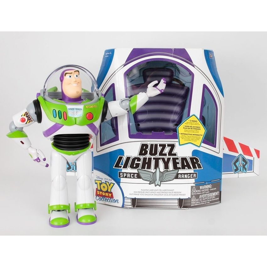 buzz lightyear con certificado de autenticidad