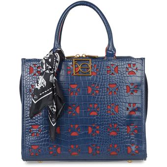 Bolsa cloe best sale azul marino