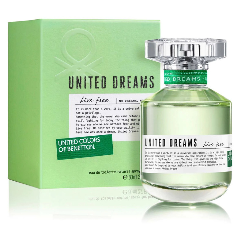 BENETTON SWEET DREAMS LIVE FREE 80 ML EDT MUJER