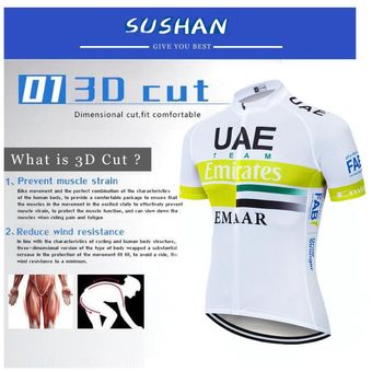 equipo UAE Ciclismo Jerseys Ropa de Ciclismo Ropa de secado rápido b 
