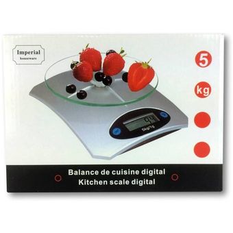 Pesa Alimentos Bascula Gramera Digital Balanza Dieta