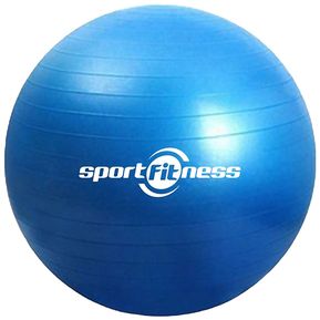 Balón de Pilates 75 cm Sportfitness Pelota de Yoga Gimnasio - Equipos de  Gimnasia
