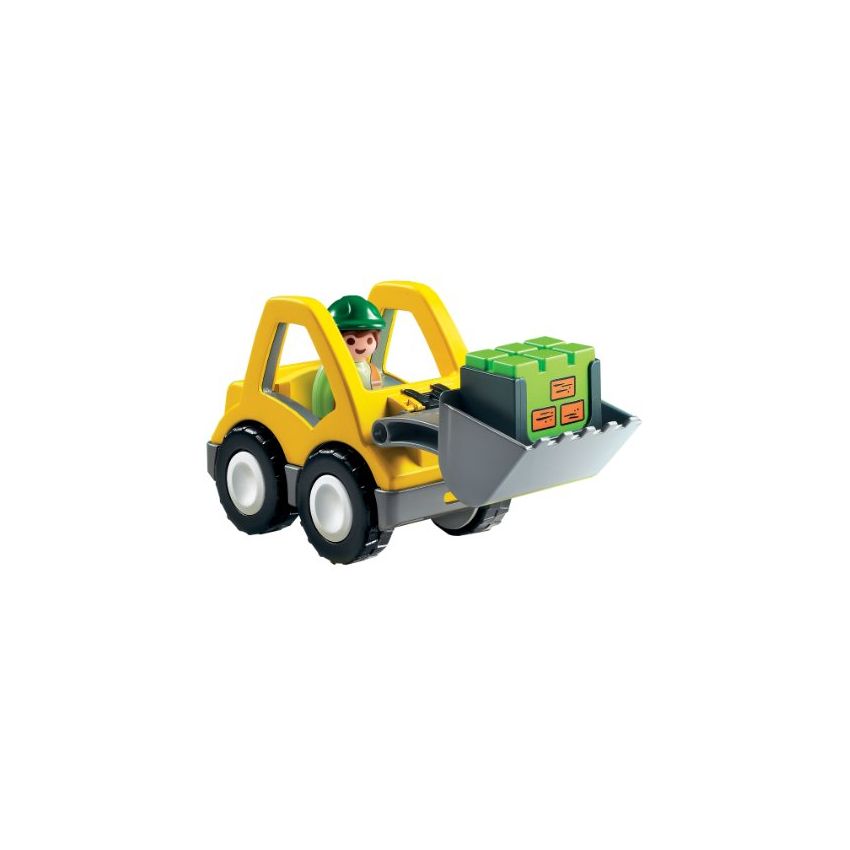 excavadora playmobil 123