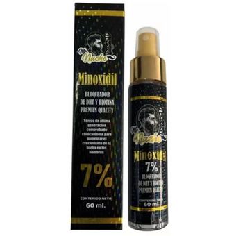 T nico Minoxidil 7 Porciento Crecimiento Para Barba y Cabello