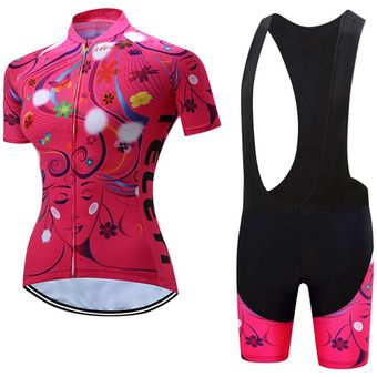 ropa de MTB jersey de ciclismo traje de mallot deportivo conjunto de vestido de Ciclismo de manga corta de verano para mujer pantalones de ciclismo para mujer kit de ropa de bicicleta #Only pants 