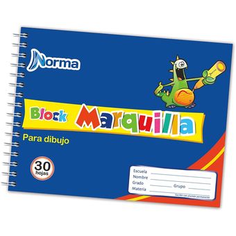 Block Cuaderno Dibujo Marquilla Norma 30hjs | Linio México -  NO039OS0BGDSPLMX