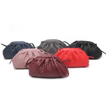 #22x7x17cm Vintage bolso de mujer Hobos bolsos de las señoras de la nube bolsas de moda de lujo bolso de hombro femenino para fiesta de noche embrague bolsa 