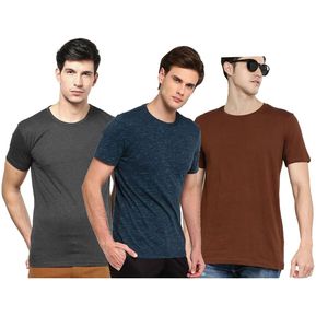 PACK 3 POLOS - SWISS LORD - OCEAN RG/OCRE/CHARCOAL