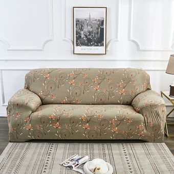 #flower3 1234 asientos habitación en forma de L sofá cubierta Spandex elástico fundas esquina cubierta de sofá protectores de polvo 