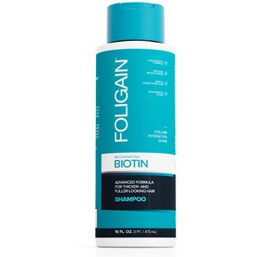 Shampoo Foligain con Biotina Rejuvenecedor para Hombres y Mu...