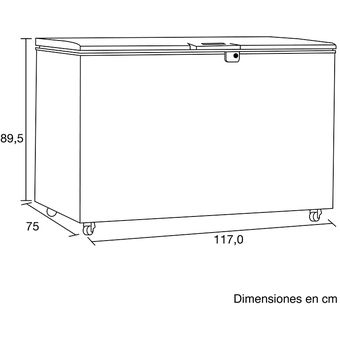 Congelador Horizontal Challenger 230 Litros Brutos - Challenger