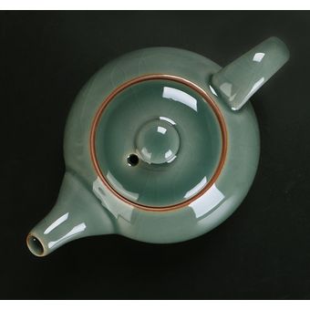 cerámica kung fu, Juego de té de lujo de celadón vino 