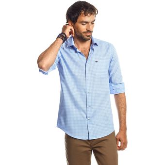 Camisa Manga Corta Sport Atlanta Celeste Ferouch 
