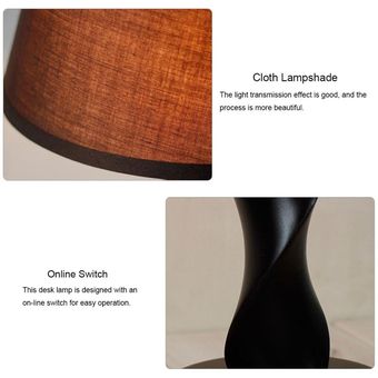 YWXLight Dimming Lámpara de mesa minimalista moderna decorativa 