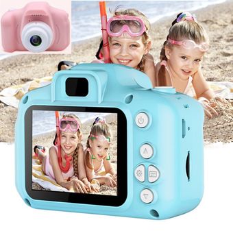 juguetes de cámara para niños pantalla HD de 2,0 pulgadas Mini cámara Digital para niños cámara de vídeo de proyección de 1080P 2 megapíxeles 