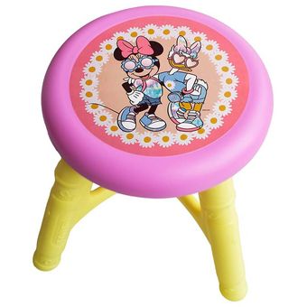 Baul Asiento Plegable Organizador De Juguetes Minnie Mouse