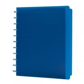 Cuaderno De Plastico Tamaño Carta -Azul