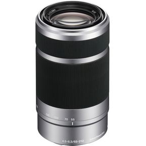 Sony E 55-210mm F/4.5-6.3 OSS lente - sin caja original, Pla...