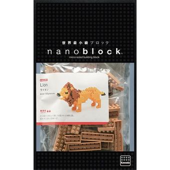 NanoBlock Labrador Retriever Perro Micro bloque de construcción Set NBC-261 140 piezas. 