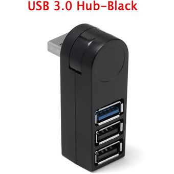 Concentrador de puertos USB 2,03,0 de alta velocidad,expansor de 4 puertos,accesorios de ordenador para portátil y pc,1 unidad 